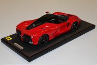 BBR Models  Ferrari Ferrari LaFerrari - ROSSO CORSA / BLACK - Red / Black