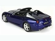 BBR Models 2010 Ferrari Ferrari 599 SA Aperta - BLUE Blue metallic