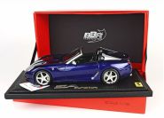 BBR Models 2010 Ferrari Ferrari 599 SA Aperta - BLUE Blue metallic