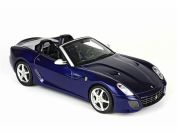 BBR Models 2010 Ferrari Ferrari 599 SA Aperta - BLUE Blue metallic