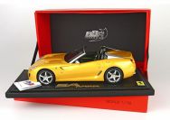 BBR Models 2010 Ferrari Ferrari 599 SA Aperta - YELLOW Yellow Tristrato