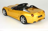 BBR Models 2010 Ferrari Ferrari 599 SA Aperta - YELLOW Yellow Tristrato