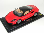 BBR Models 2009 Ferrari Ferrari SP1 - RED - 200 - Red / Black