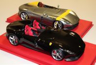 BBR Models  Ferrari Ferrari MONZA COUPLE - SP1 / SP2 Black / Silver