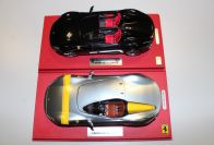 BBR Models  Ferrari Ferrari MONZA COUPLE - SP1 / SP2 Black / Silver