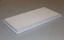 BBR - VITRINE / DISPLAY CASE - WHITE LEATHER - [sold out]