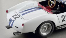 CMC Exclusive 1958 Ferrari Ferrari 250 TR Testa Rossa - #22 - White