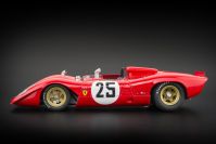 CMC Exclusive 1969 Ferrari Ferrari 312 P Spyder Sebring #25 Red