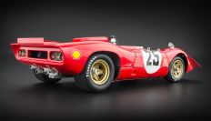 CMC Exclusive 1969 Ferrari Ferrari 312 P Spyder Sebring #25 Red