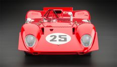 CMC Exclusive 1969 Ferrari Ferrari 312 P Spyder Sebring #25 Red