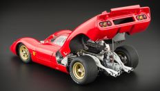 CMC Exclusive 1969 Ferrari Ferrari 312 P Berlinetta - RED - Red