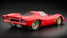 CMC Exclusive 1969 Ferrari Ferrari 312 P Berlinetta - RED - Red