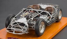 CMC Exclusive 1958 Maserati Maserati 300S - ROLLING CHASSIS - Silver