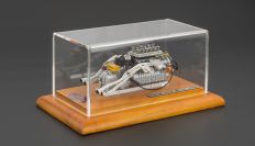CMC Exclusive 1969 Ferrari Ferrari 312 P - ENGINE - Silver