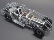 CMC Exclusive 1938 Alfa Romeo Alfa Romeo 8C 2900 B Rolling Chassis Aluminum