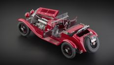 CMC Exclusive 1930 Alfa Romeo Alfa Romeo 6C 1750 GS - VINTAGE RED - Red Vintage