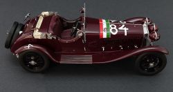 CMC Exclusive 1930 Alfa Romeo Alfa Romeo 6C 1750 GS - Mille Miglia #84 Red Vintage