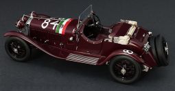 CMC Exclusive 1930 Alfa Romeo Alfa Romeo 6C 1750 GS - Mille Miglia #84 Red Vintage