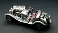 CMC Exclusive 1930 Alfa Romeo Alfa Romeo 6C 1750 GS - CLEAR FINISH - Aluminum