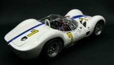 CMC Exclusive 1960 Maserati Maserati Tipo 61 Birdcage #7 GP Cuba - Stirling Moss White