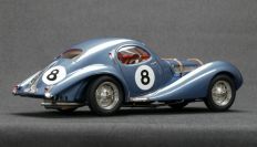 CMC Exclusive 1939 Talbot Talbot-Lago Coupé T150 C-SS - BLUE #8 - Black Metallic