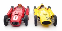 CMC Exclusive  Ferrari Lancia / Ferrari D50 #20 / #6 - RED / YELLOW - Red / Yellow