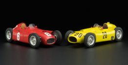 CMC Exclusive  Ferrari Lancia / Ferrari D50 #20 / #6 - RED / YELLOW - Red / Yellow