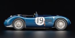CMC Exclusive 1954 Jaguar Jaguar C-Type - Ecurie Ecosse #19 - Blue metallic