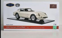 CMC Exclusive 2022 Ferrari Ferrari 275 GTB/C - IVORY / SCHWETZINGEN - Red Matt