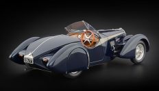 CMC Exclusive 1938 Bugatti Bugatti 57 SC Corsica Roadster Blue