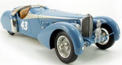 CMC Exclusive 1938 Bugatti BUGATTI 57SC Corsica 1938 Sport Version Blue Azzuro