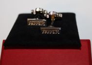Ferrari  Ferrari Ferrari  - Prancing Horse Cufflinks - Sterling Silver