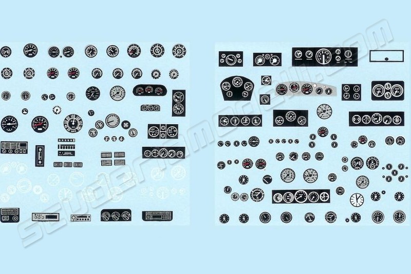 n/a Universal DECAL Dashboard Instruments Different