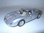 TMP Line 1965 Ferrari Decal 250 LM - Bridge Hampton #69 Silver