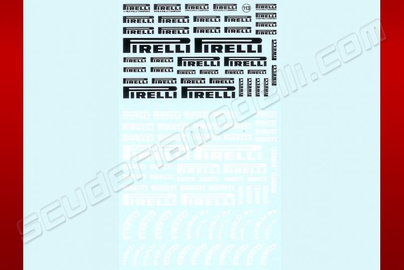 n/a Universal DECAL Pirelli Different
