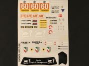 Decal 458 GTE - Formula #60 [in stock]