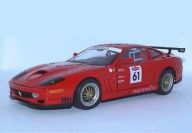 AT 1999 Ferrari Decal 550 GT FRANCE #61 Red
