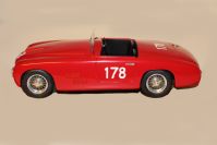 Mamone 1948 Ferrari 166 MM Allemano Spider - Mille Miglia #178 - Red