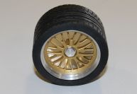 Exclusive  Universal Ferrari F40 - Aluminum Wheels - GOLD - Gold