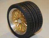 Exclusive  Universal Ferrari F40 - Aluminum Wheels - GOLD - Gold