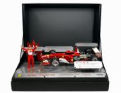 Mattel / Hot Wheels 2004 Ferrari 2004 - Ferrari F2004 - M.Schumacher #1 - Career Records - Red