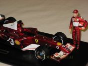 Mattel / Hot Wheels 2004 Ferrari 2004 - Ferrari F2004 - M.Schumacher #1 - 7th World Champion Red Metallic