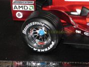 Mattel / Hot Wheels 2004 Ferrari 2004 - Ferrari F2004 - M.Schumacher #1 - 7th World Champion Red Metallic