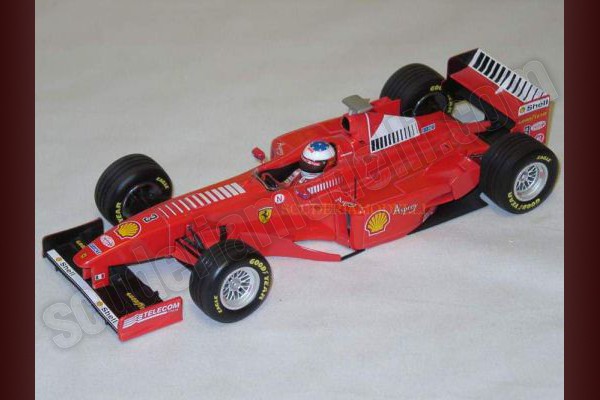 Michael Schumacher Ferrari F300 n° 3 2ème GP Italie 1998 F1 avec Tower Wings 1/12 Werk83 W12003002
