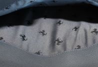 Schedoni  Ferrari Ferrari Dokumentenmappe / Leather Tasche Navy Blue