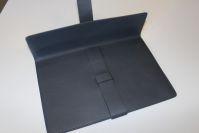 Schedoni  Ferrari Ferrari Dokumentenmappe / Leather Tasche Navy Blue