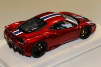 MR Collection  Ferrari Ferrari 458 Speciale - ROSSO FUOCCO - ONE OFF - Red Metallic