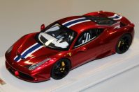 MR Collection  Ferrari Ferrari 458 Speciale - ROSSO FUOCCO - ONE OFF - Red Metallic