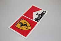Unknown  Ferrari Ferrari F1 - Marlboro - Aufnäher - Pathes White / Red
