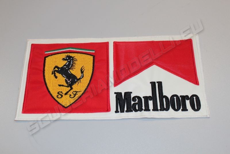 Unknown Ferrari Ferrari F1 - Marlboro - Aufnäher - Pathes White / Red